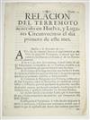 (MEXICO--1756.) Pair of pamphlets on the 1755 earthquakes in Spain.